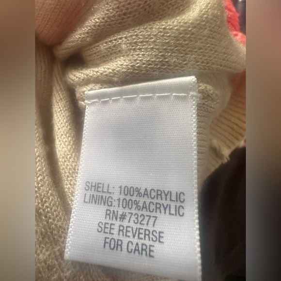 Croft & Barrow open knit long sleeve color block sweater size Large - Picture 12 of 12